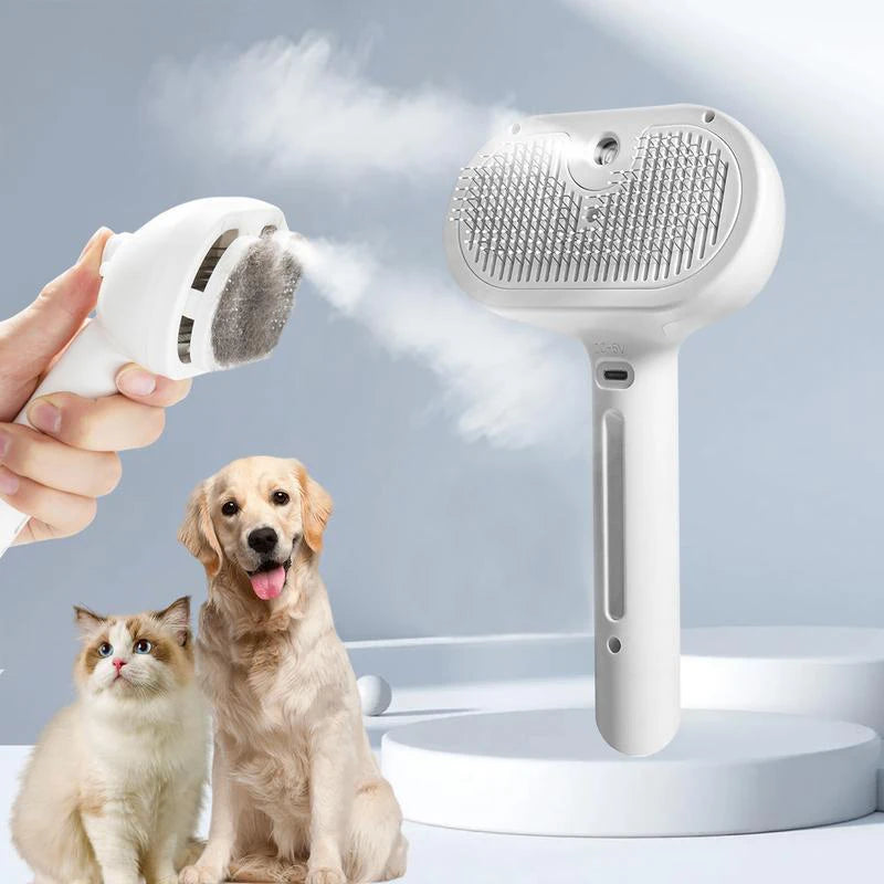 Pet Luxe Steam Massage Brush™