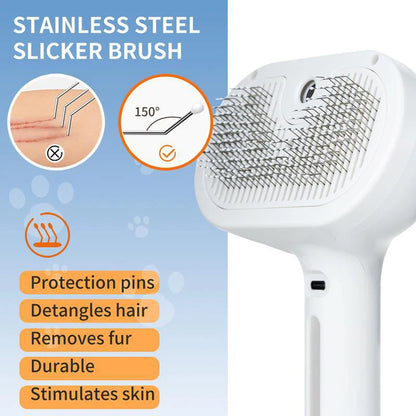 Pet Luxe Steam Massage Brush™